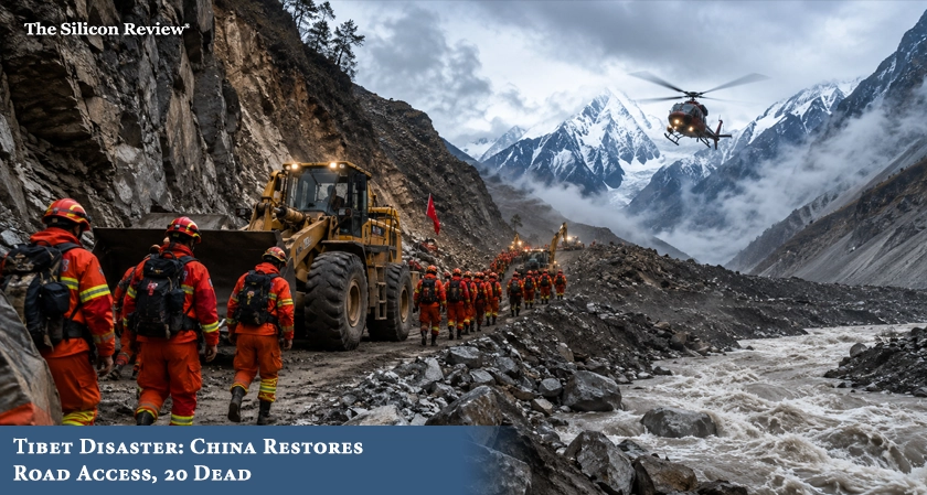 China Restores Road Access to Tibet Disaster Zone as Search Intensifies, 20 Dead, Dozens Missing After Glacial Collapse in Gyirong